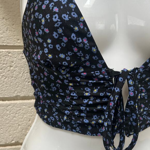 Urban Outfitters Out From Under Houdini Ruched Black Longline Corset siz… - Picture 8 of 8